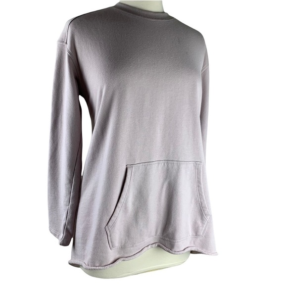 Calvin Klein Performance Dusty Rose Sweatshirt with Tie Backs Size - Picture 2 of 8